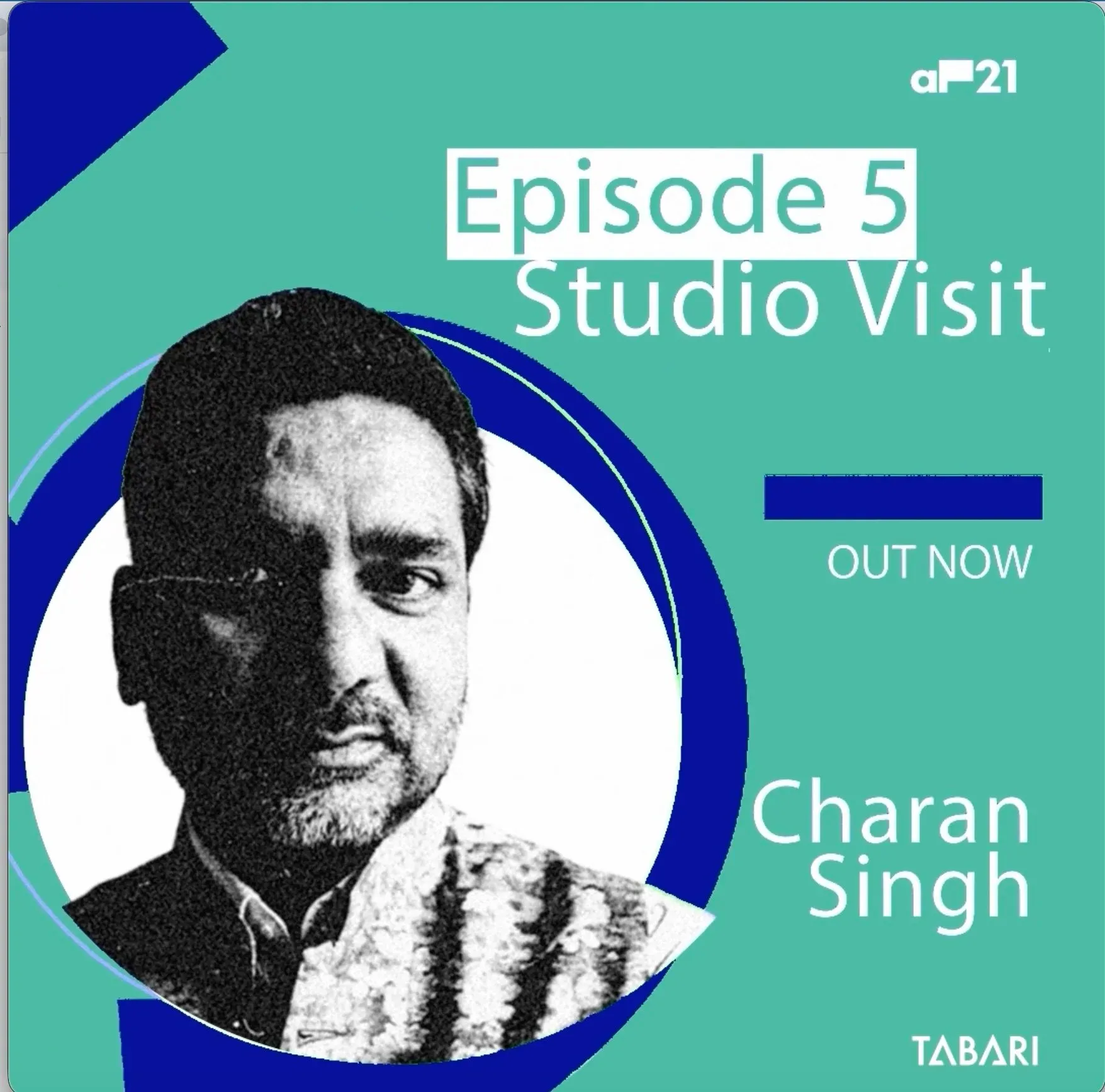 ArtPost21 Podcast Studio Visit, Charan Singh