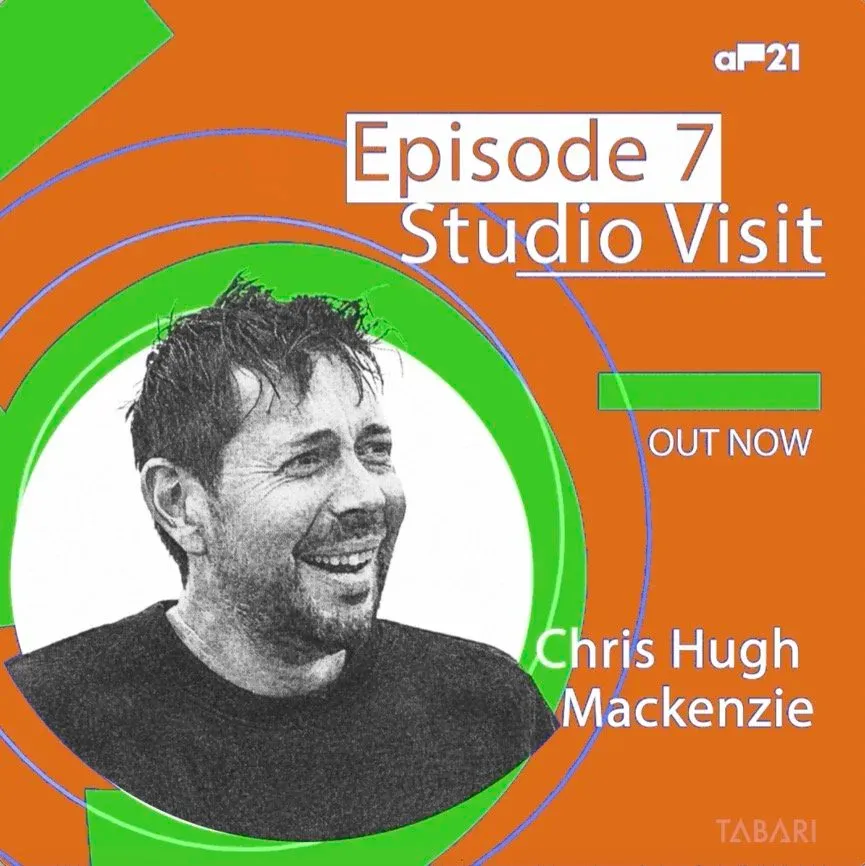 ArtPost21 Podcast Studio Visit, Chris Hugh Mackenzie