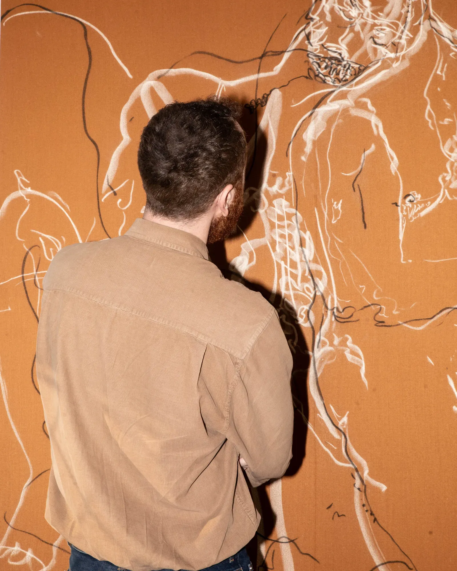 Malik Thomas Jalil's studio process