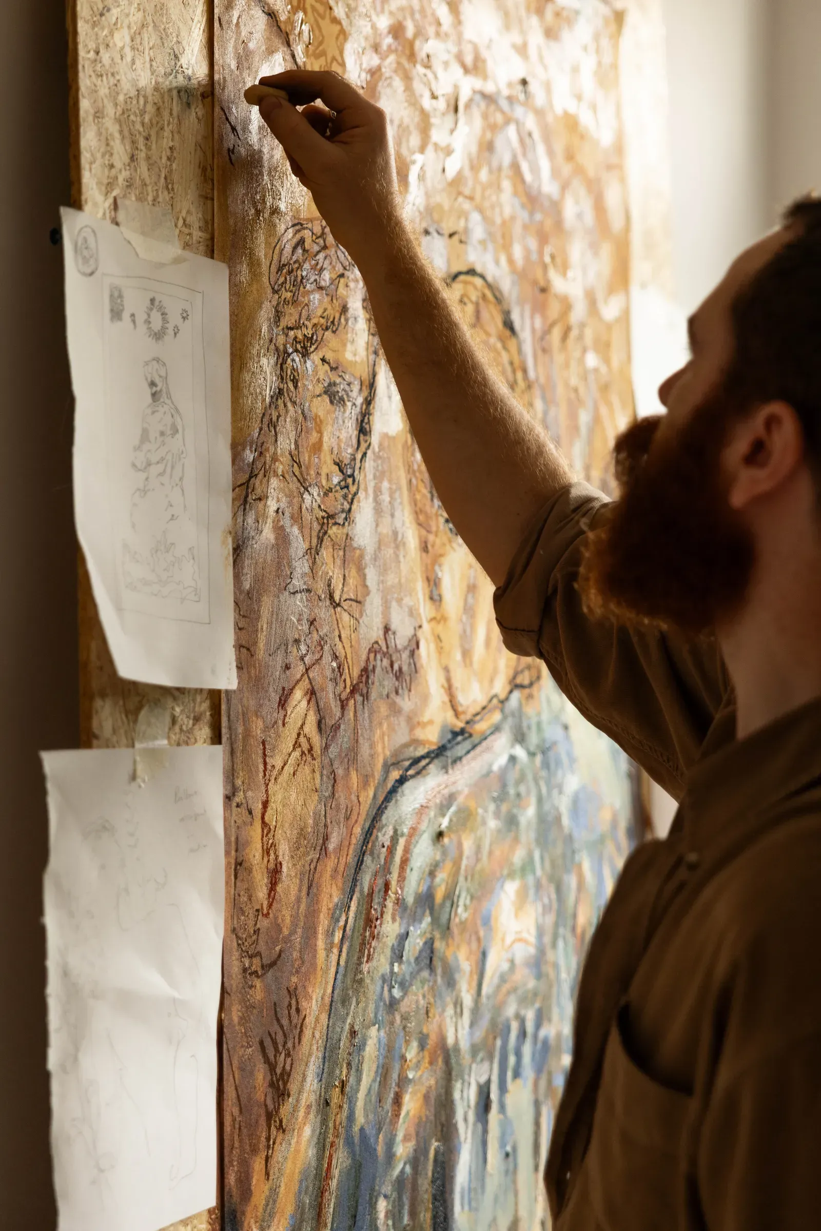 Malik Thomas Jalil's studio at La Serena, Forte dei Marmi