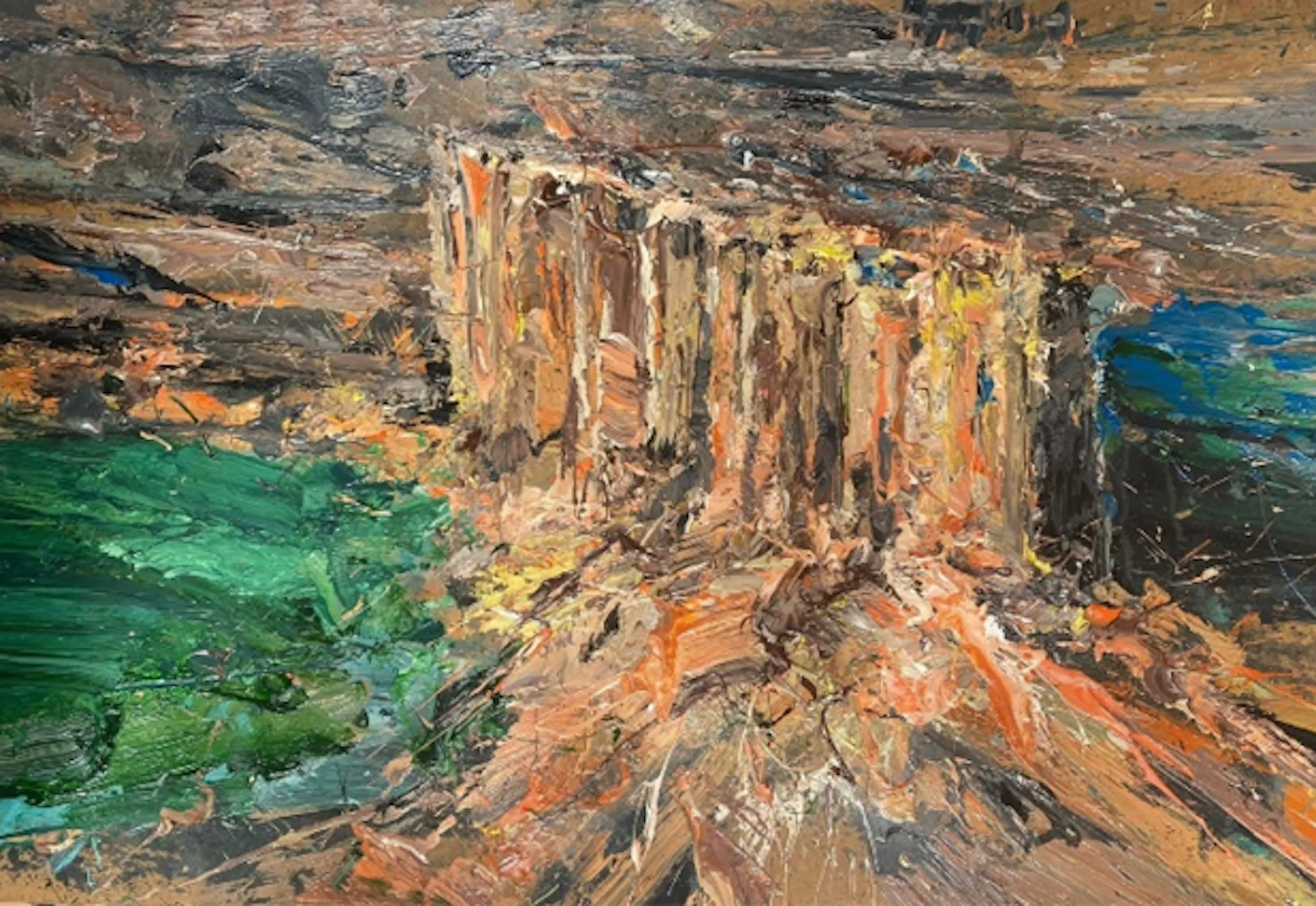 Ayman Baalbaki, Silos, 2022